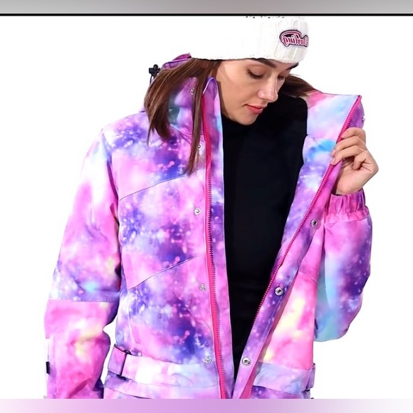 Bluemagic Womens Snowsuit One Pieces Ski Suits Jumpsuits Colorful Coveralls - Picture 11 of 12